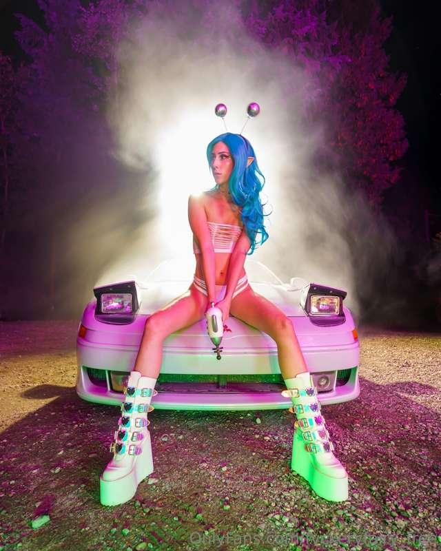 Intergalactic space hoe 🛸   Photos by @snapcrackleshot_ on I..