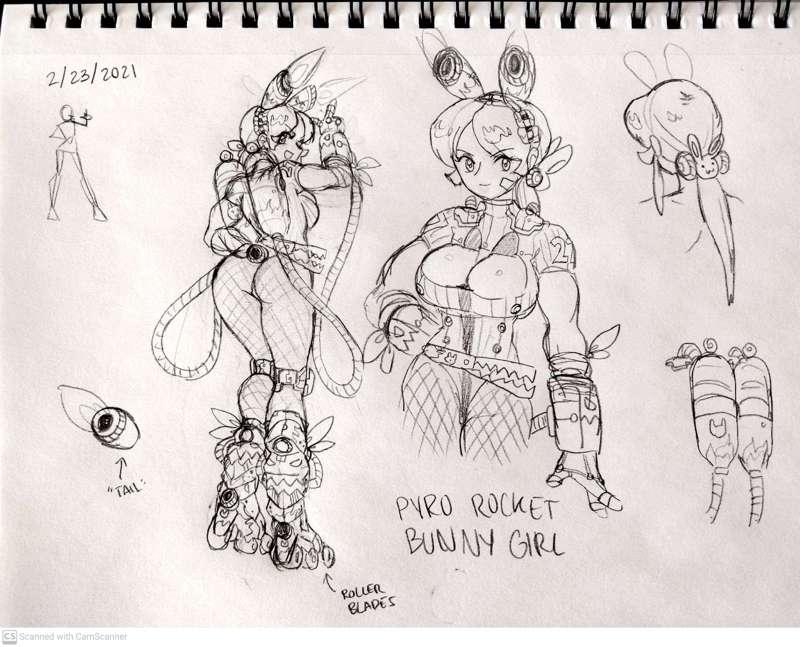 [DOWNLOADABLE] March 2021 Sketch Folder