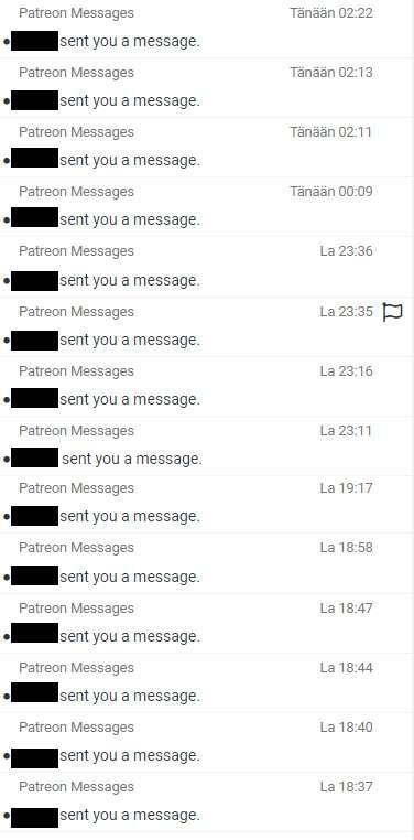 Please don't flood my inbox!