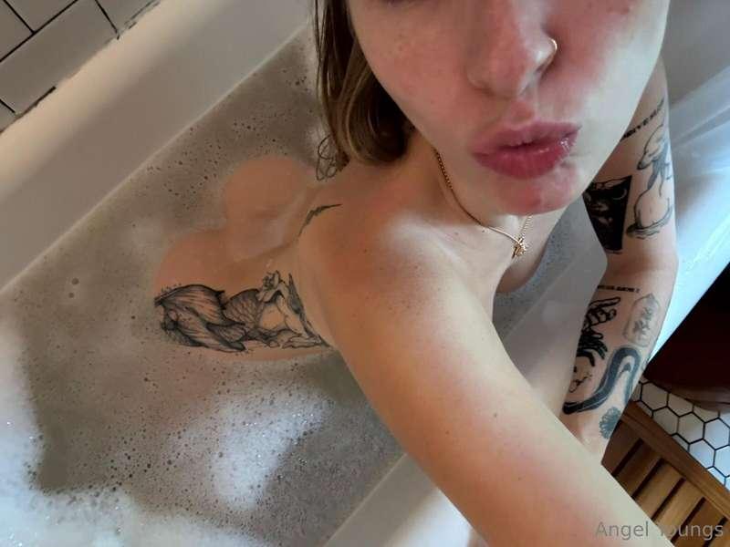 I know you love watching me on the bathtub playing myself. ...