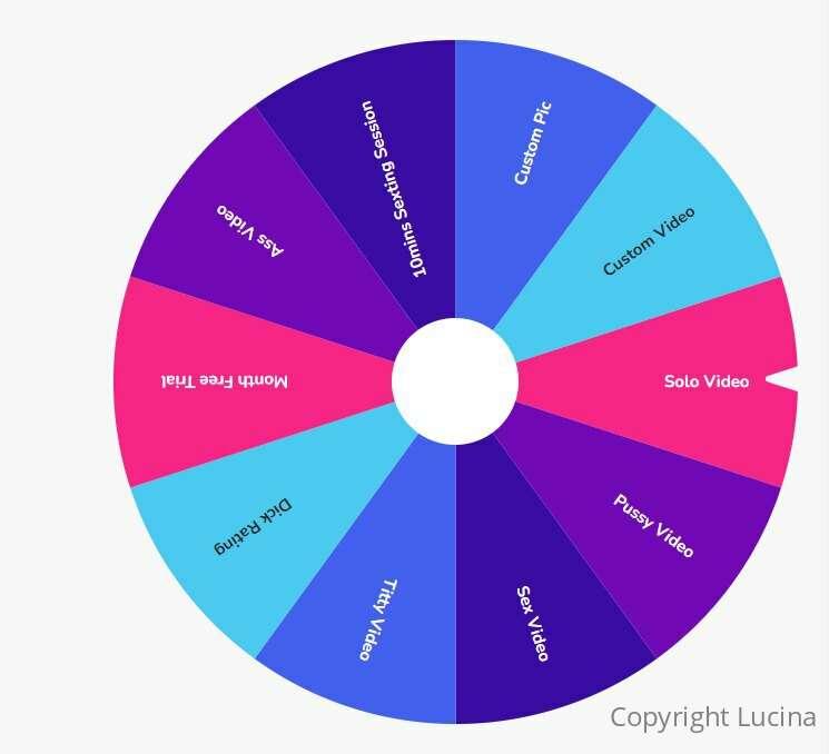 𝐋𝐄𝐓‘𝐒 𝐏𝐋𝐀𝐘 𝐀 𝐆𝐀𝐌𝐄! 💖🙊👅
Tip $5 for 1 spins OR $10 for 3 spins..