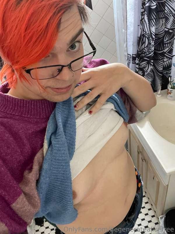 So, I took a photo of my tits this morning… which was fun an..