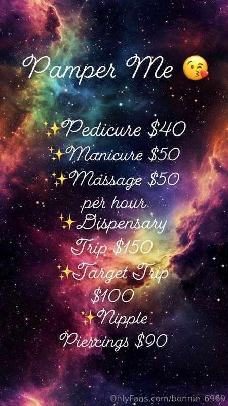 Pamper me & receive up to a WEEK of daily FREE content 😘 Det..