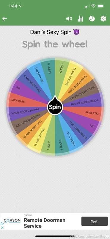 ⚡️GAME TIME⚡️
$5 1 spin
$8 2 spins 
$12 3 spins