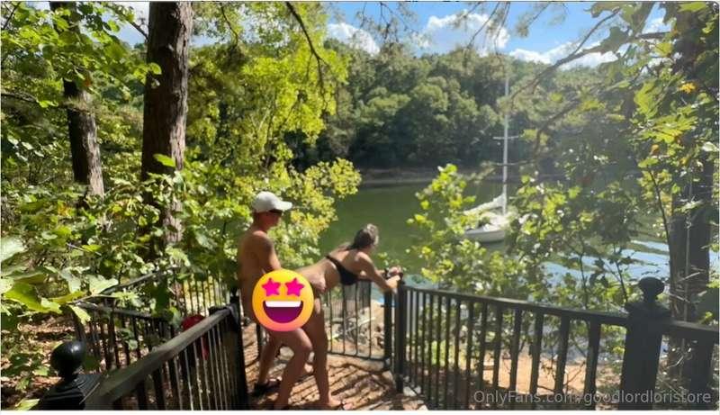 ***Sex at the Lake***  I get so turned on in nature! I had t..
