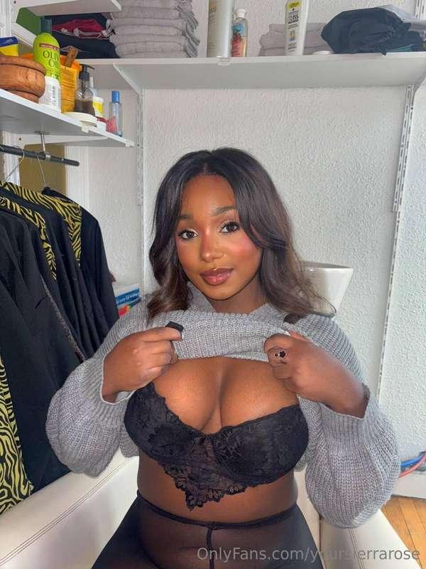 Say one word about my tits.