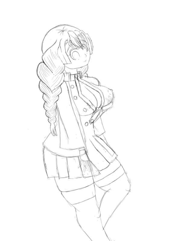 Mitsuri Kanroji  - Demon Slayer sketch