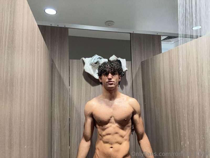 Good workout, time to shower