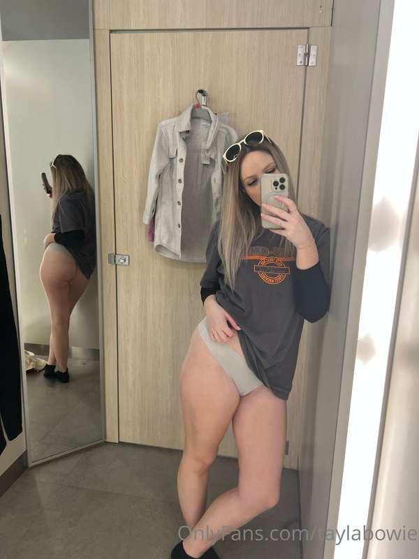 There’s just something about change room lighting