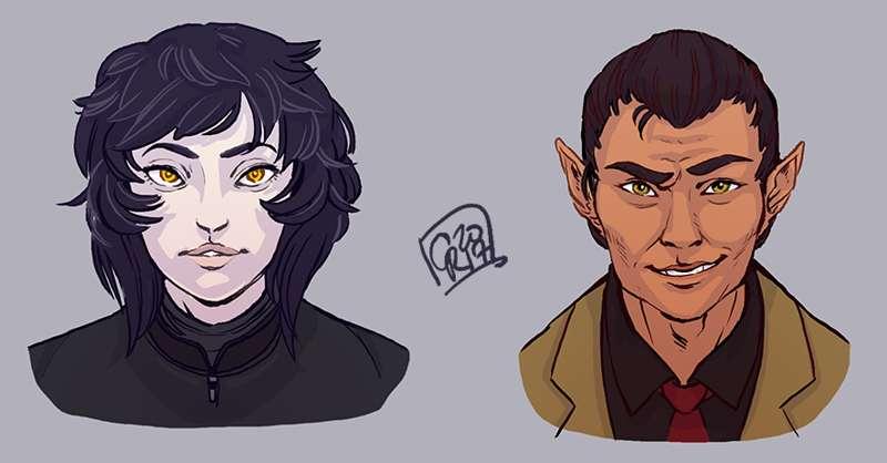 (Not Quite) Early Bird Content - Shadowrun Portraits