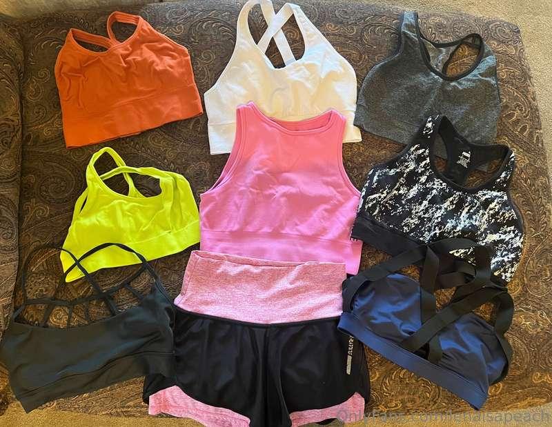 SWEATY GYM OUTFITS AND FREE GFE COMBO😍😍Get any of these outf..