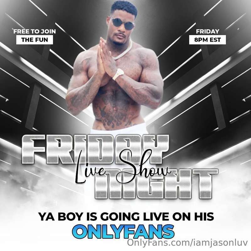 🚨🚨🚨FREE LIVE SHOW THIS FRIDAY NIGHT 8PM MIAMI. 🚨🚨🚨We can tal..