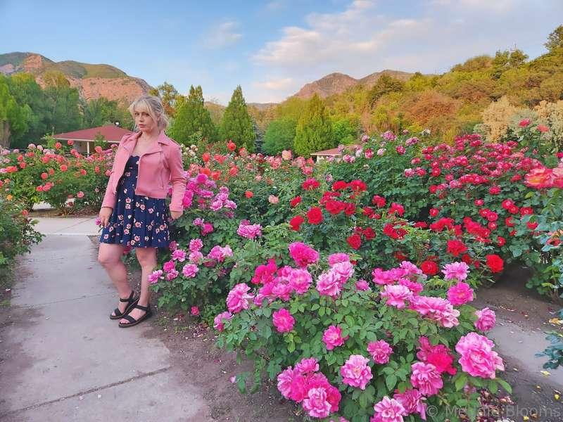 A few more by some flowers! <3