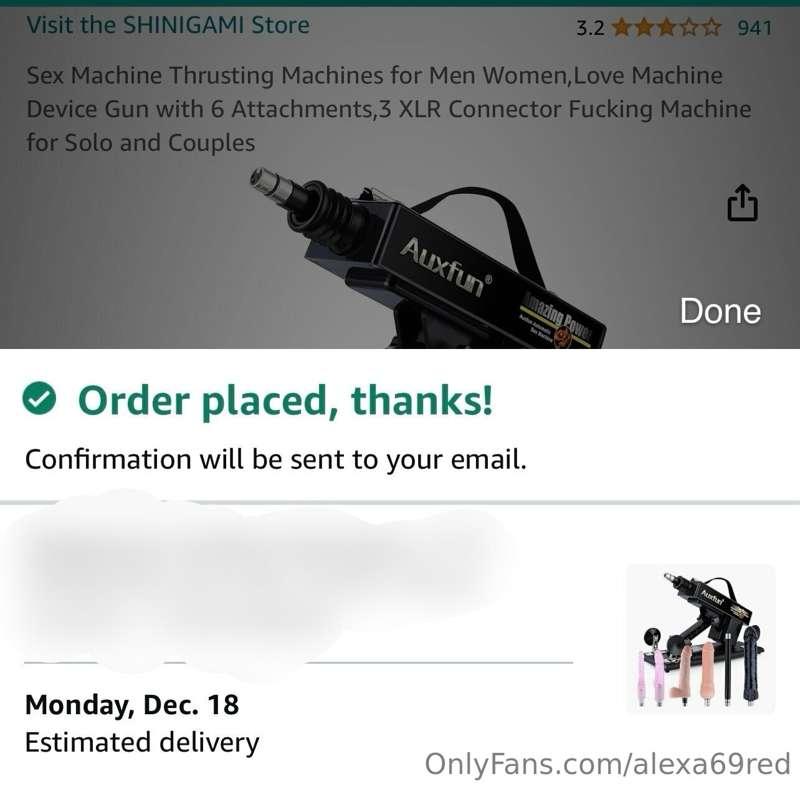 YAY! We did it!!! We are getting a Sex machine!!!!! 🥵😈 Are y..
