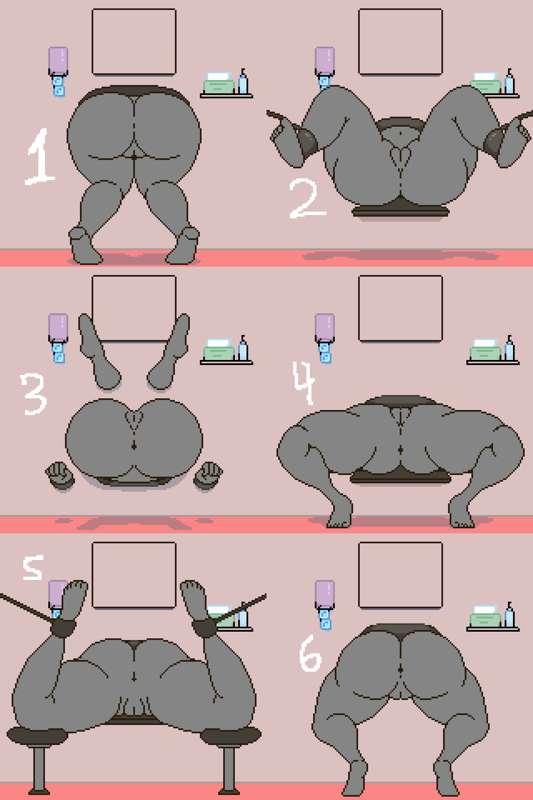 Bunch of Stuck Butt Comms [Last one is Futa]