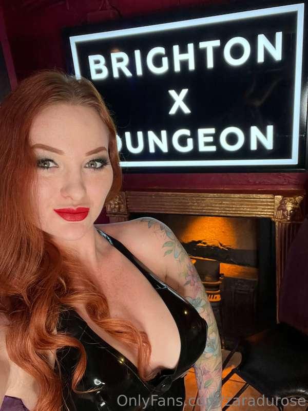 Filming today at the Brighton Dungeon - lots of clips coming..
