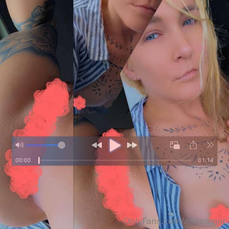 (01:14min) Body-tour–Several close-up pussy & booty-hole vie..