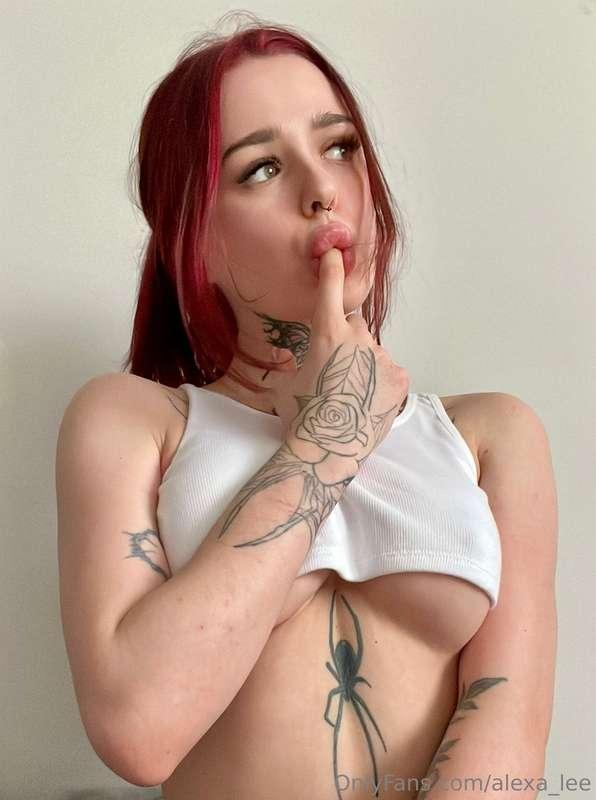 I bite my finger when I think about you.