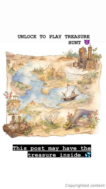 UNLOCK TO WIN TREASURE HUNT.☺️💦

Prize may include VIP lifet..