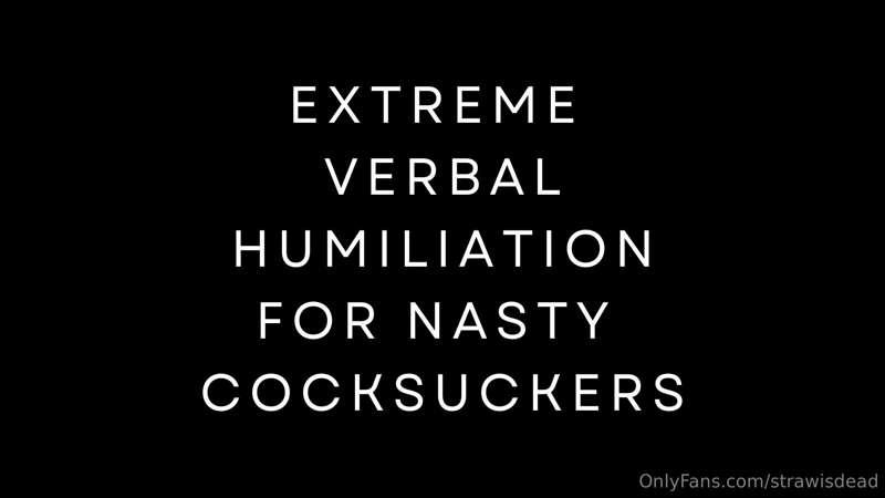 Content Warning: Extreme Gay Humiliation
