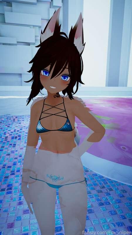 Take a dip with me~

#fyp #lewd #horny #boobs #ass #naked #nude #vr #lewdtuber #vrnsfw #vtuber #vr #pussy #femboy #booth #anime
