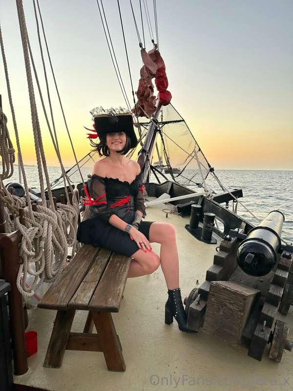 Ahoy maties! Shooting off some cannons into the new year! 
W..