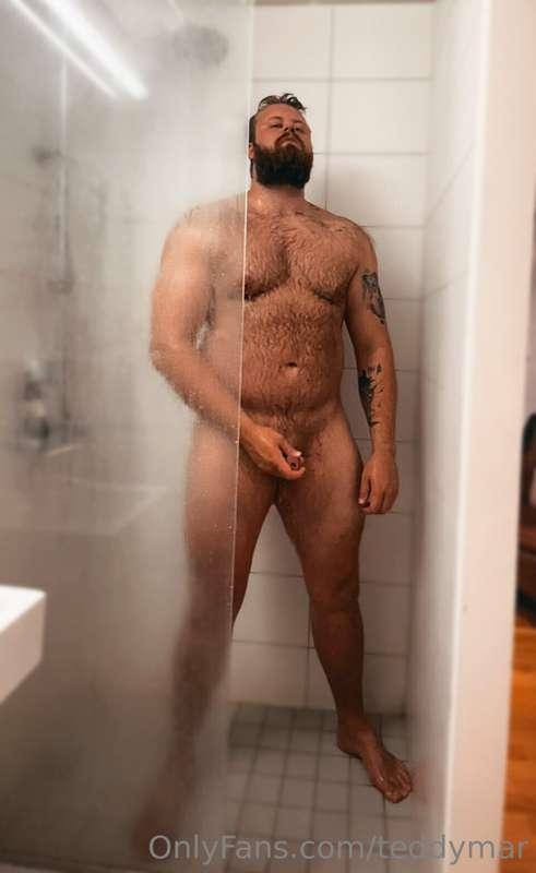 You should be here with me, scrubbing me