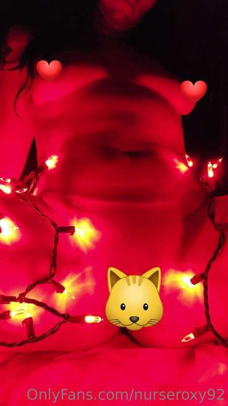 I seem to of gotten all tangled up in these lights 😏