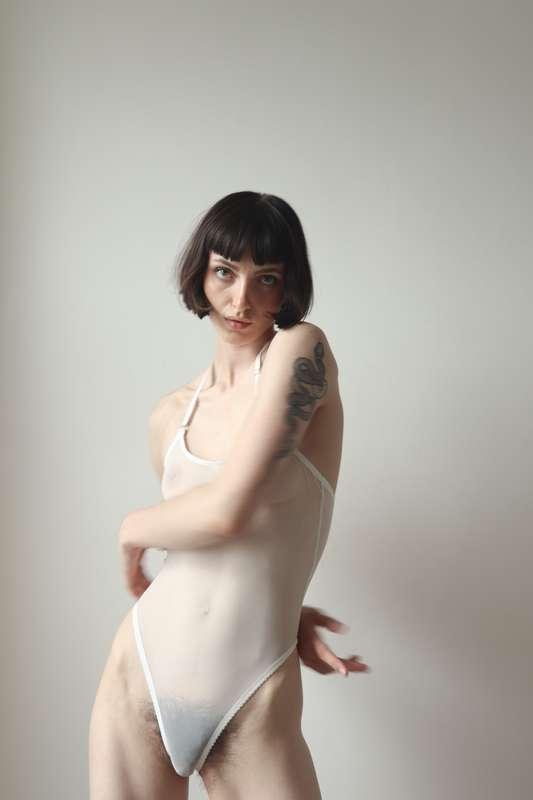 shooting some new lingerie pieces from Nube Lightwear