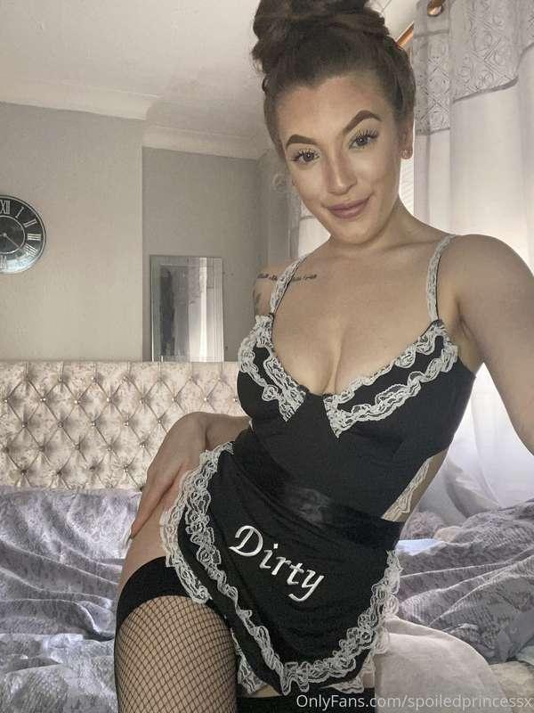 Do you love my outfit daddy 😈