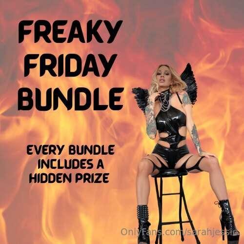 Don't forget to cum to this week's Freaky Friday Bundle in y..