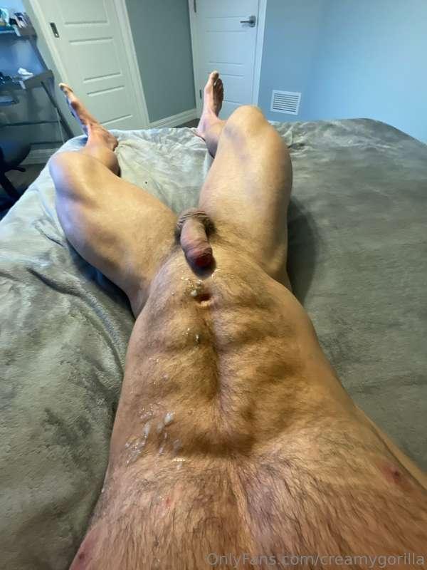 Hairy Muscle daddy load