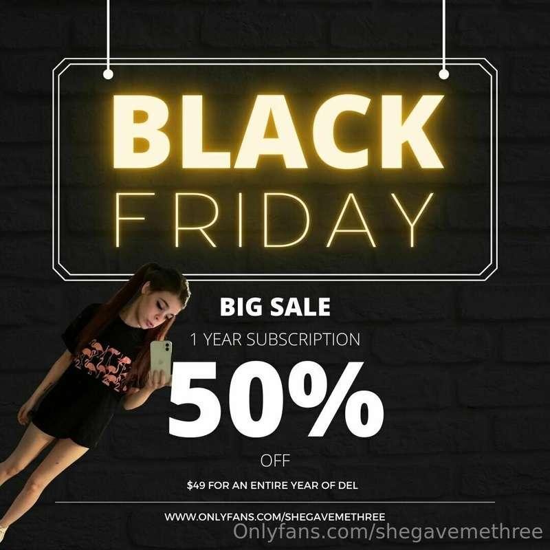 Starting right now for 24 hours only!!! 🖤✔️  HAPPY *early* B..