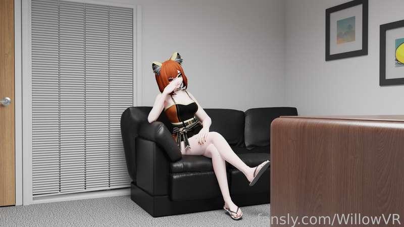 Why would they use a couch like this to do an interview🤔
Doesn’t seem normal to me.. 🤔

Find out why by subbing~ a more extreme image than I usually do haha 

And thank you for all the likes on the last post guys I don’t ask often so it was really appreciated to see the love on it, really means so so much to see attention on stuff to me cuz it feels like recently I get no likes or eyes on my stuff and it kinda hurts ngl lol

Well besides for that petty shit if you guys want I’ve got a way more on here than Twitter, if you can follow me over there!!! 
Twitter.com/vrredpanda

Made again by @duckerzon on Twitter!

#fyp #vr #erp #feet #footfetish #anime #hentai #ass #tits #cum #toes #giantess #egirl #lewdtuber