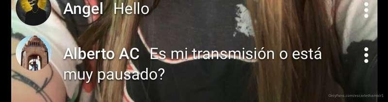 Bebés no sé porque me está fallando mucho esta vaina, mejor ..