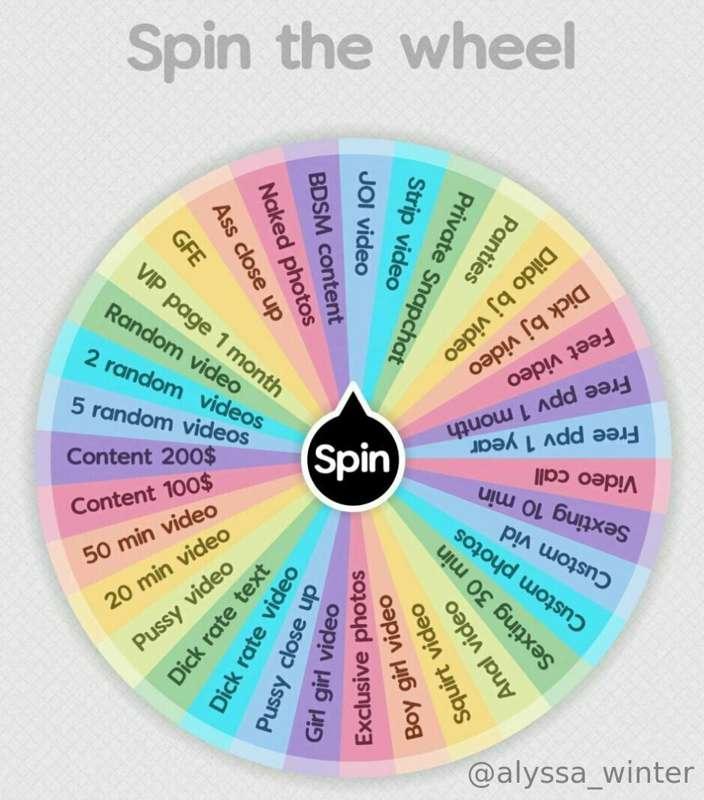Spin my nipps 🎯 and win any of these bonker prizes 🍑❤️
New w..