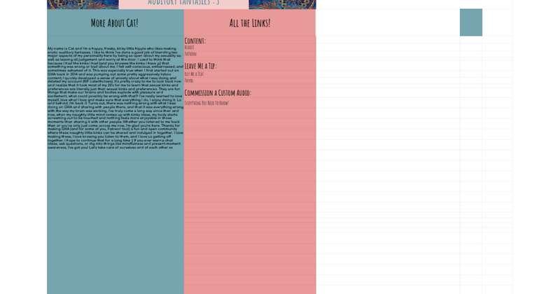 Catwithclaws' Audio Masterlist 