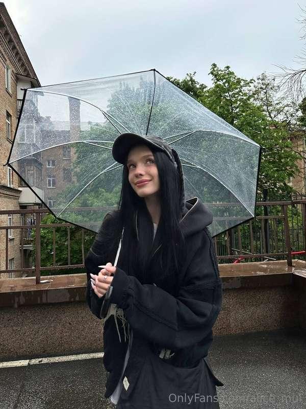 A little rain never hurt anyone, especially when you can dan..