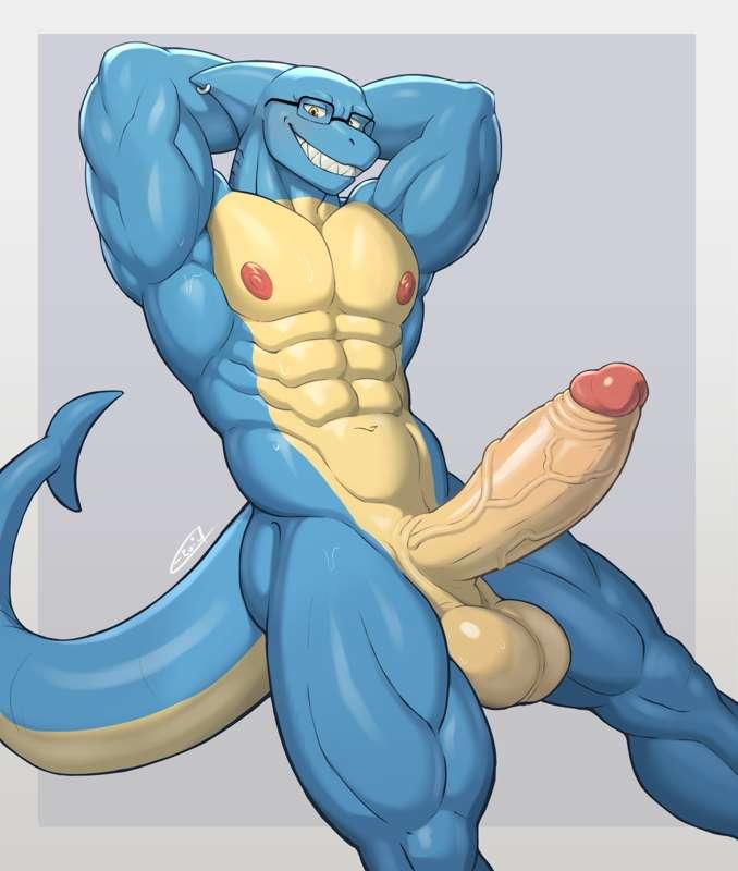 Lounging Shark (Finished)