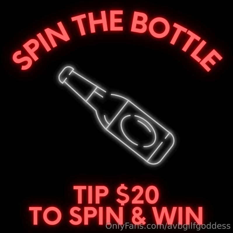 TIP $20 to SPIN, Everyone WINS Every Time! 🥳A List of prizes..