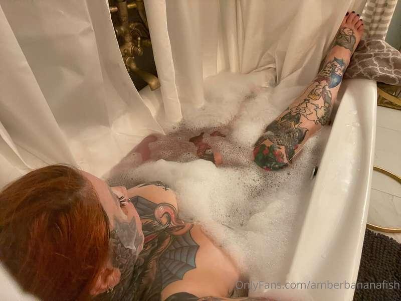 While I was on my girls’ trip, I pampered myself. Soaking tu..