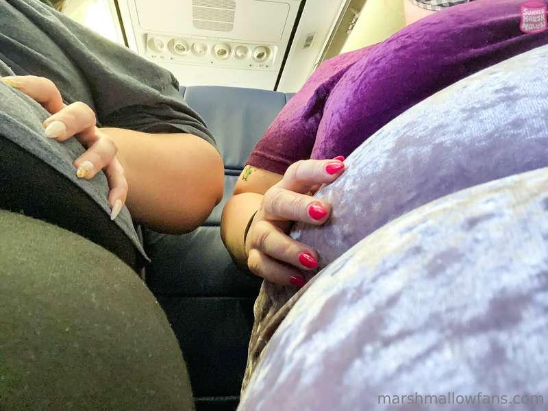 Would you take the middle seat on a flight with me and @ssbb..