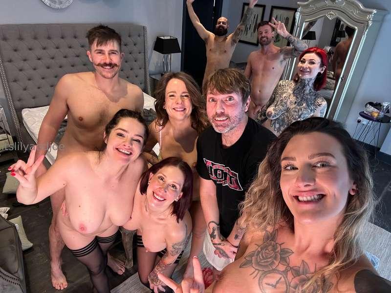 Just filmed a REALLY HOT Orgy 🥵🥵🥵🥵 with our super sexy frien..