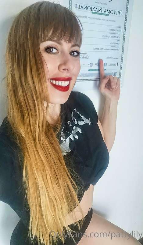 And finally.. I have my pole dance instructor certification ..