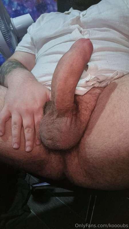 just my thick fat unsucked cock :/