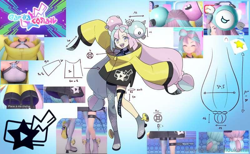 I had a crush !💗⚡
I will start this new cosplay of Iono From..