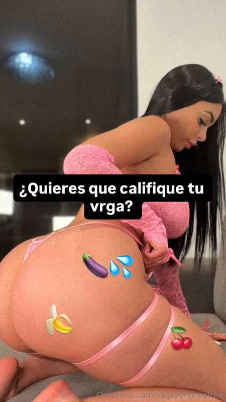 Quieres que califiique tu verga papi? 👀🍆🔥 desbloquea esta fo..