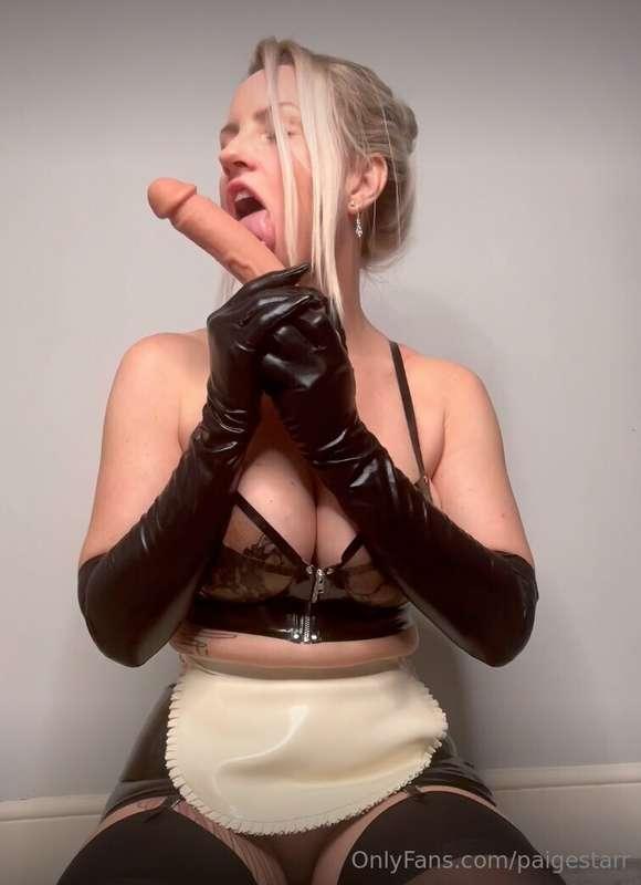 I take my maid job very seriously - everything I find gets a..