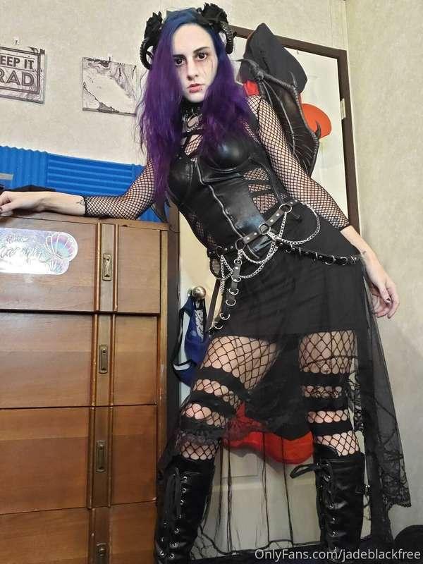 Succubus cosplay from last Halloween🦇