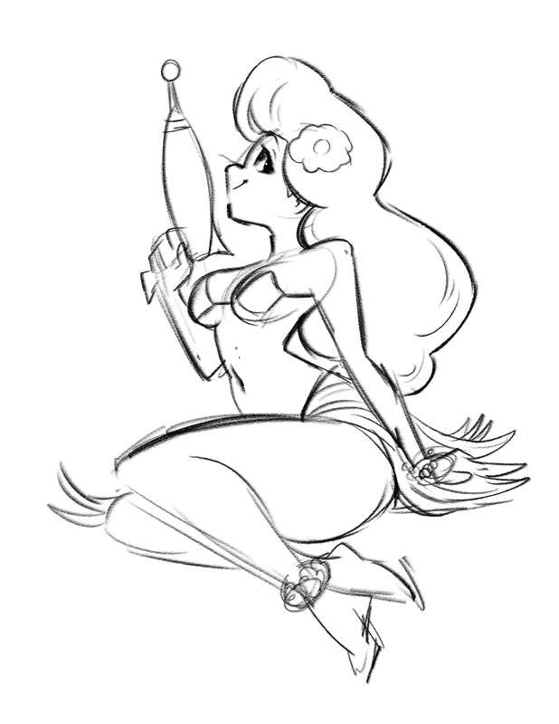 aloha oe doodle